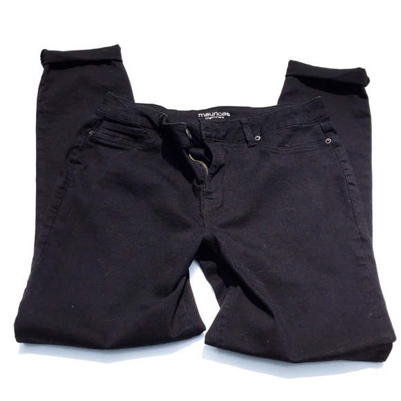 Maurices Denim - MAURICES high rise skinny/straight. X-long.